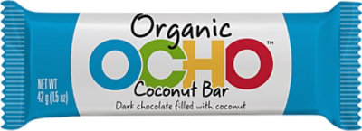 OCHO Organic Candy Bar Coconut  Oz - ACME Markets