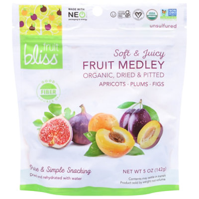 Fruit Bliss Apricots Plums Figs Fruit Medley Organic - 5 Oz - Image 1