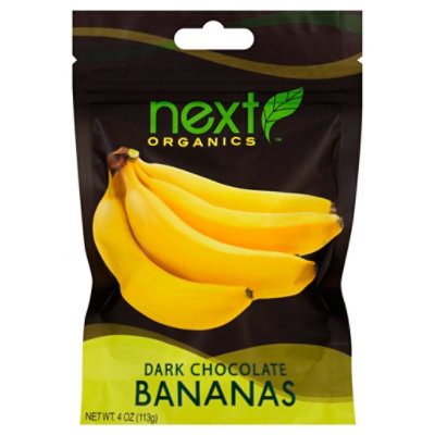 Next Organics Bananas Dark Chocolate Organic - 4 Oz - Image 1