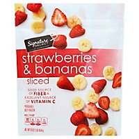 Signature SELECT Strawberries & Bananas Sliced - 16 Oz - Image 1