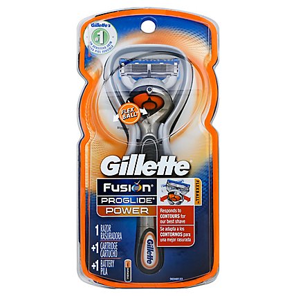 Gillette Fusion Proglide Power Razor Flexball - Each - Image 1