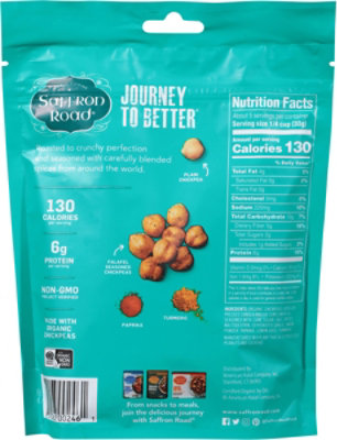 Saffron Road Falafel Gluten Free Crunchy Chickpeas Snack - 5.4 Oz - Image 5
