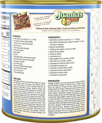 Juanitas Foods Hominy White Can - 105 Oz - Image 4