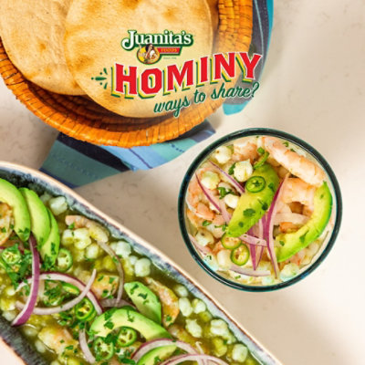 Juanitas Foods Hominy White Can - 105 Oz - Image 2
