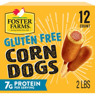 Foster Farms Gluten Free Honey Crunchy Corn Dog Box - 12 Count - Image 3