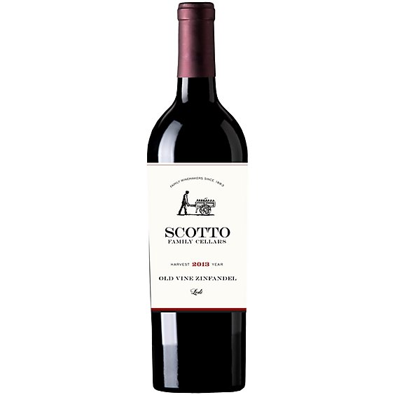 Scotto Family Old Vine Zinfandel Wine - 750 Ml