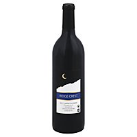 Ridge Crest Cabernet Sauvignon Wine - 750 Ml - Image 1