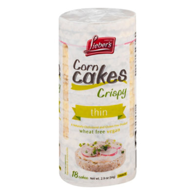 Liebers Crispy Thin Corn Cakes - 2.9 Oz - Image 3