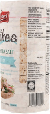 Liebers Rice Cakes With Sea Slat Thin - 3.1 Oz - Image 5