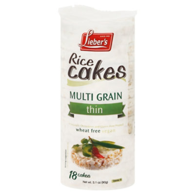 Liebers Multi Grain Rice Cake - 3.1 Oz - Image 1