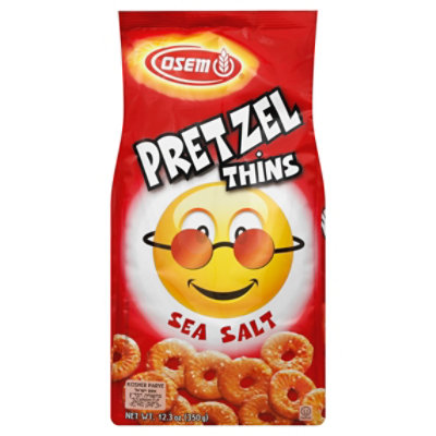 Osem Pretzel Thins Sea Salt - 12.3 Oz