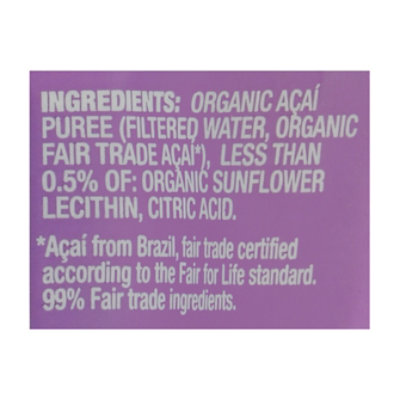 Sambazon Organic Superfruit Packs Pure Unsweetened Blend Acai - 4-3.5 Oz - Image 4