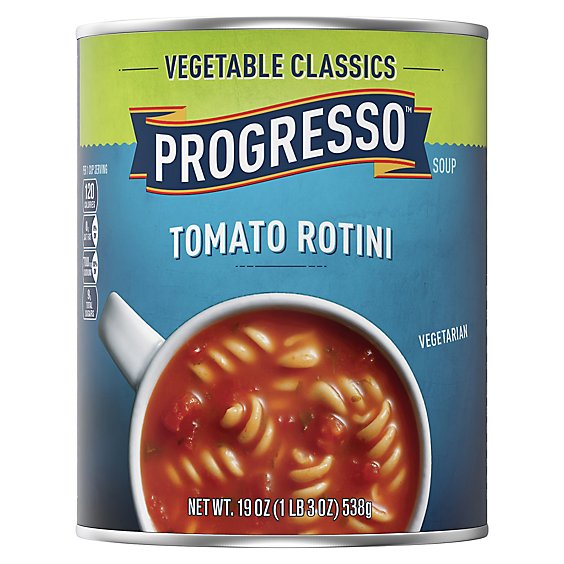 Progresso Vegetable Classics Soup Tomato Rotini - 19 Oz