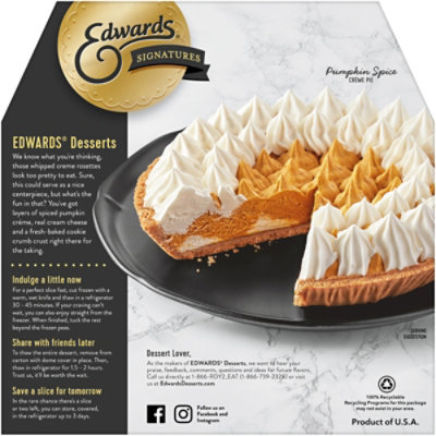 EDWARDS Pie Creme Pumpkin Box Frozen - 25.9 Oz - Image 6