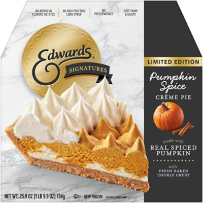 EDWARDS Pie Creme Pumpkin Box Frozen - 25.9 Oz - Image 2