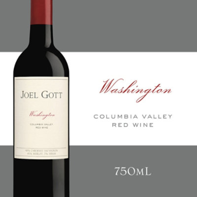 Joel Gott Washington Red Wine 13.9% ABV Bottle - 750 Ml - Image 1