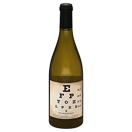 Joel Gott Eye Chart Chardonnay Napa Wine - 750 Ml - Image 1