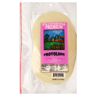 California Premium Provolone Cheese - 8 Oz