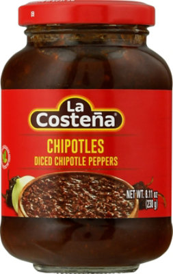 La Costena Chipotles Diced Can - 8.11 Oz - Image 2