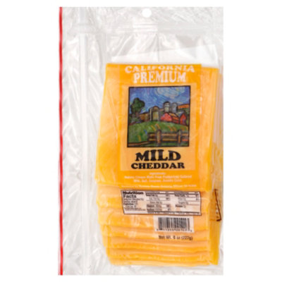 California Premium Rumiano Cheddar Mild - 8 Oz