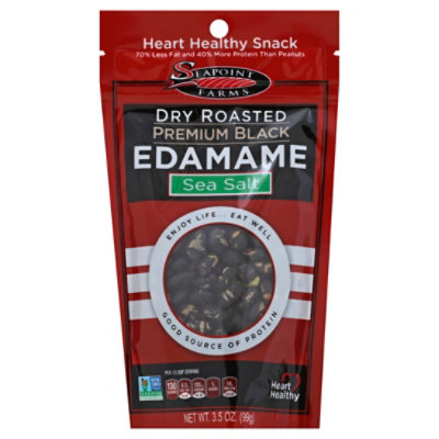 Seapoint Farms Dry Roasted Premium Black Edamame - 3.5 Oz