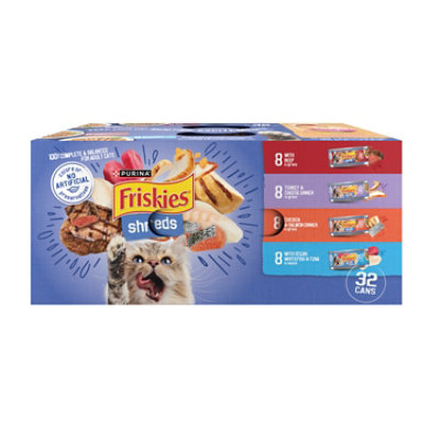 Friskies Cat Food Wet Variety Pack - 32-5.5 Oz - Image 1