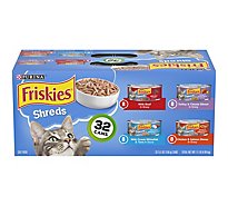 Friskies Cat Food Wet Variety Pack - 32-5.5 Oz