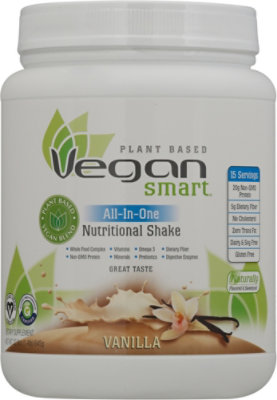 Naturade Vegan Smart Vanilla Nutritional Shake - 22.75 Oz - Image 2