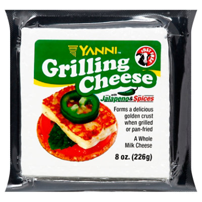 Yanni Grilling Cheese With Jalapeno & Spices - 8 Oz