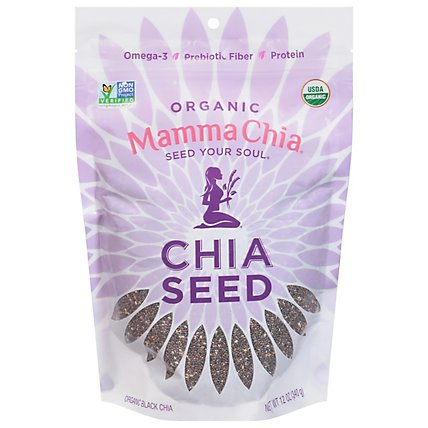 Mamma Chia Chia Seeds Black - 12 Oz - Image 2