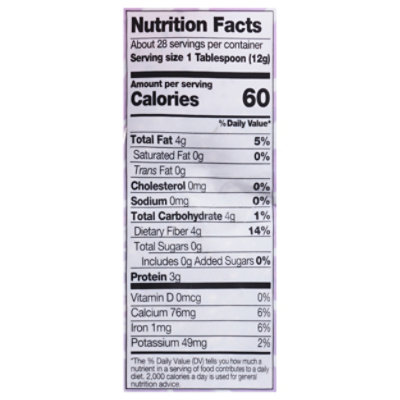 Mamma Chia Chia Seeds Black - 12 Oz - Image 3