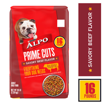 Alpo Prime Cuts Beef Dry Dog Food - 16 Lb