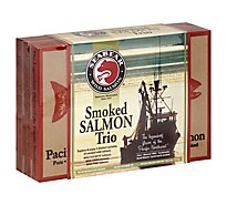 SeaBear Smoked Salmon Trio - 18 Oz