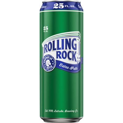 Rolling Rock Extra Pale Beer Can - 25 Fl. Oz. - Image 1