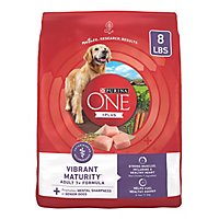 Purina One +Plus Chicken Dry Dog Food - 8 Lb