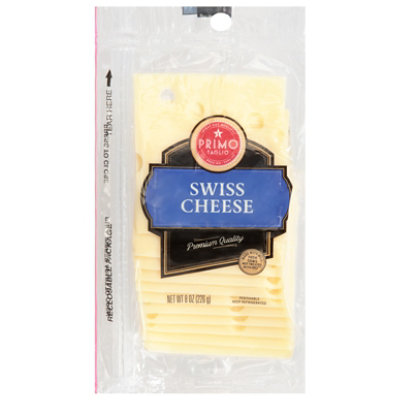Primo Taglio Classics Cheese Swiss Sliced - 8 Oz