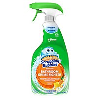 Scrubbing Bubbles Bathroom Grime Fighter Citrus Disinfectant Trigger Bottle - 32 Fl. Oz. - Image 1