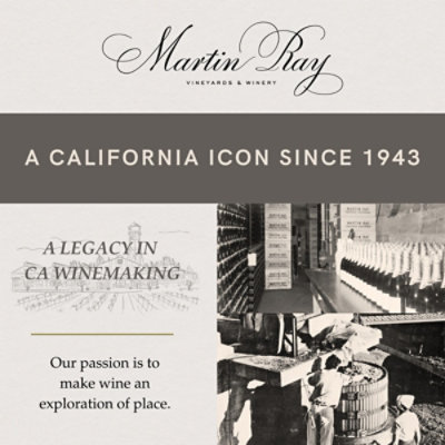 Martin Ray Chardonnay Wine - 750 Ml - Image 7