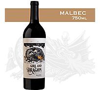 Girl & Dragon Malbec Argentina Red Wine - 750 Ml