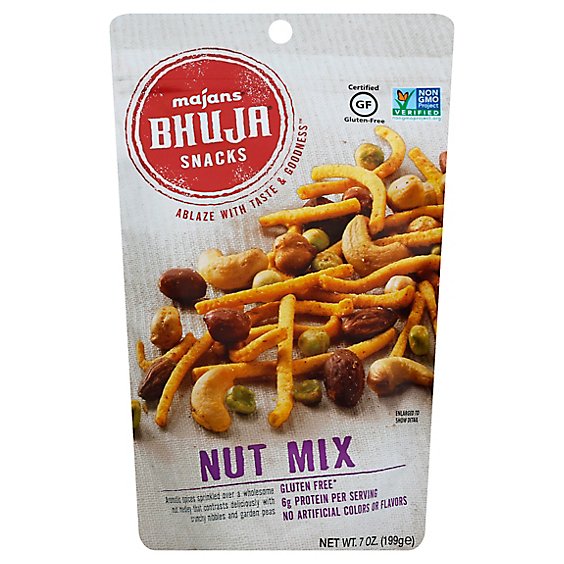 Majans Bhuja Snacks Nut Mix - 7 Oz