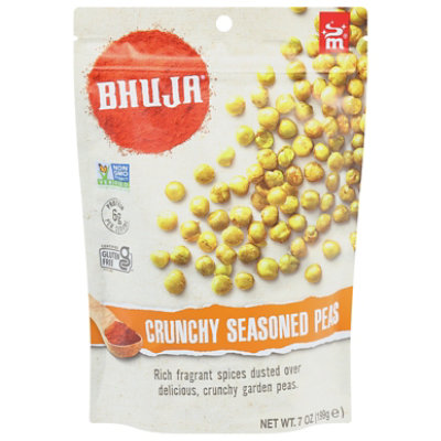 Majans Bhuja Snacks Crunchy Seasoned Peas - 7 Oz