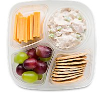 ReadyMeal Tuna Salad Snacker Tray - Each (810 Cal)