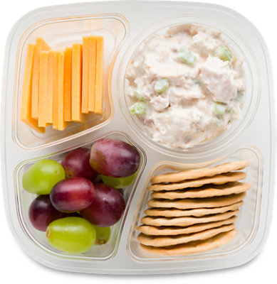 ReadyMeal Tuna Salad Snacker Tray - Each (810 Cal)