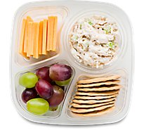 Signature Cafe Chicken Salad Snacker Tray - Each (1240 Cal)