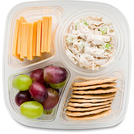 ReadyMeal Chicken Salad Snacker Tray - Each (1240 Cal) - Image 1