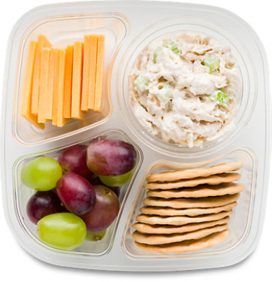 ReadyMeal Chicken Salad Snacker Tray - Each (1240 Cal) - Image 1