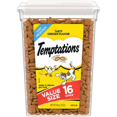 Temptations Tasty Chicken Flavor Classic Crunchy And Soft Cat