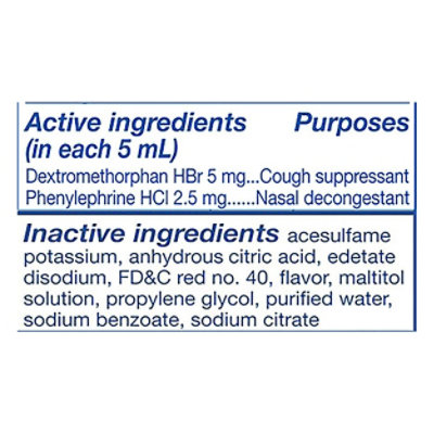 Triaminic Syrup Childrens Cold And Cough Day Time - 4 Fl. Oz. - Image 3