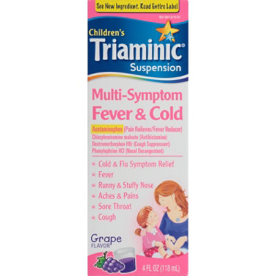 Triaminic Multi Symptom Fever And Cold Pain Reliever - 4 Fl. Oz. - Image 2