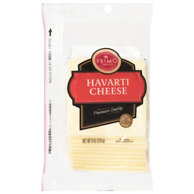 Primo Taglio Cheese Havarti Sliced - 8 Oz